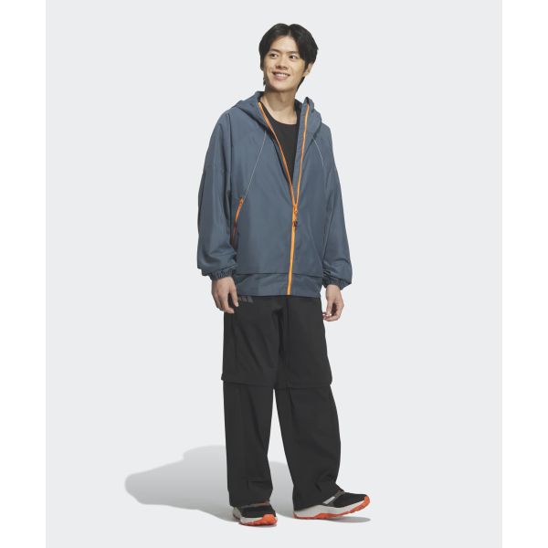 adidas Xploric Transition Windproof Loose Fit Hooded Zip Jacket Men Jackets KD4384