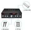 5CH Bluetooth Stereo Amplifier Hifi Audio Power Amp With Remote Control Support FM/USB Home Receiver Karaoke Car Music