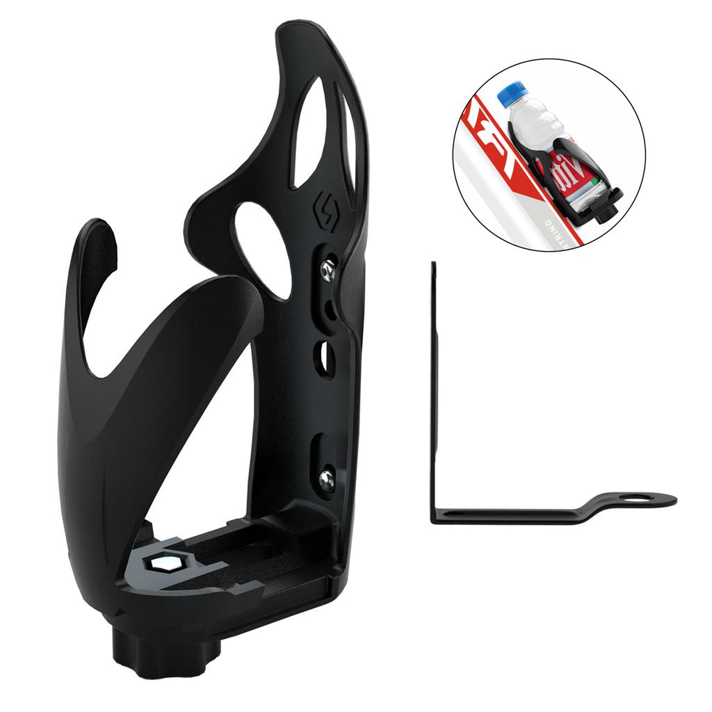 Motor Adjustable Handlebar Cup Holder Bottle Mount Bracket Black B For Scooter