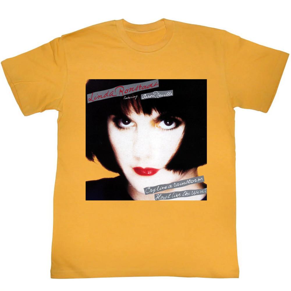 Linda Ronstadt Aaron Neville Cry Like A Rainstorm  T Shirt  Unisex T-Shirt XXL