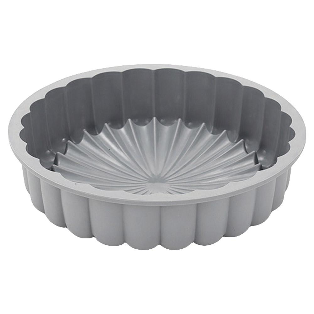 Silikon Charlotte Kuchenform Antihaft Brot Flanform Multifunktionale Shortcake Backform für Küchenbacken