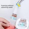 Universal 360° Rotating Faucet Nozzle, Water Saving Filter Sprayer, Quick Release for Kitchen/Bathroom Sink Cleaning