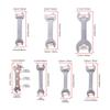 Aoling Wrench Mini Combination Wrench Set 7-Piece Double-Ended Set, Thin, Thin-Ended, 5.5, 7, 8, 10, 12, 13, 14, 17, 22, 24mm, Wrench, Ultra-Thin
