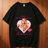 Sabrina Carpenter Cotton Top Tees Unisex Graphic S Breathable Tshirt Pastel University Streetwear Kawaii Classic Colorful