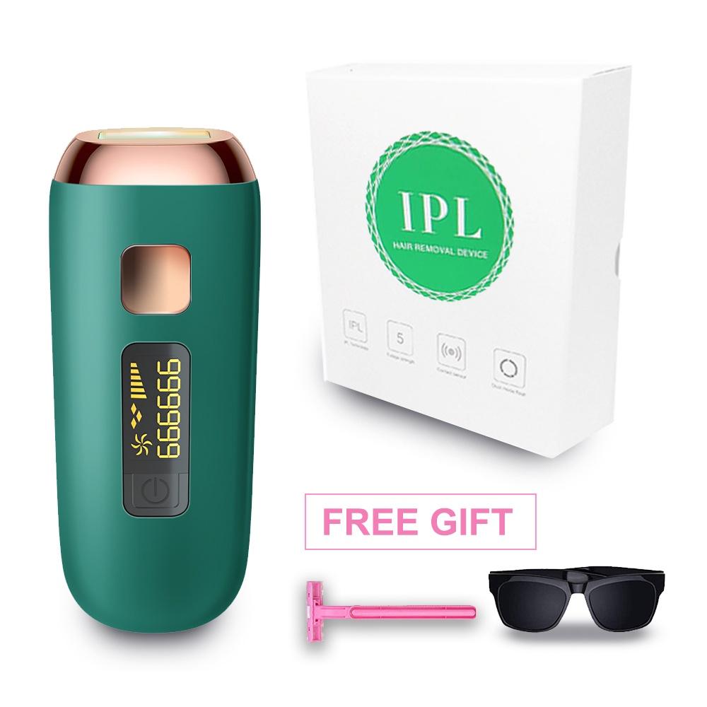 9999999 Flash IPL Laser Depilator Professional Permanent LCD Laser Hair Removal Women Painless Hair Remover Machine 12V
