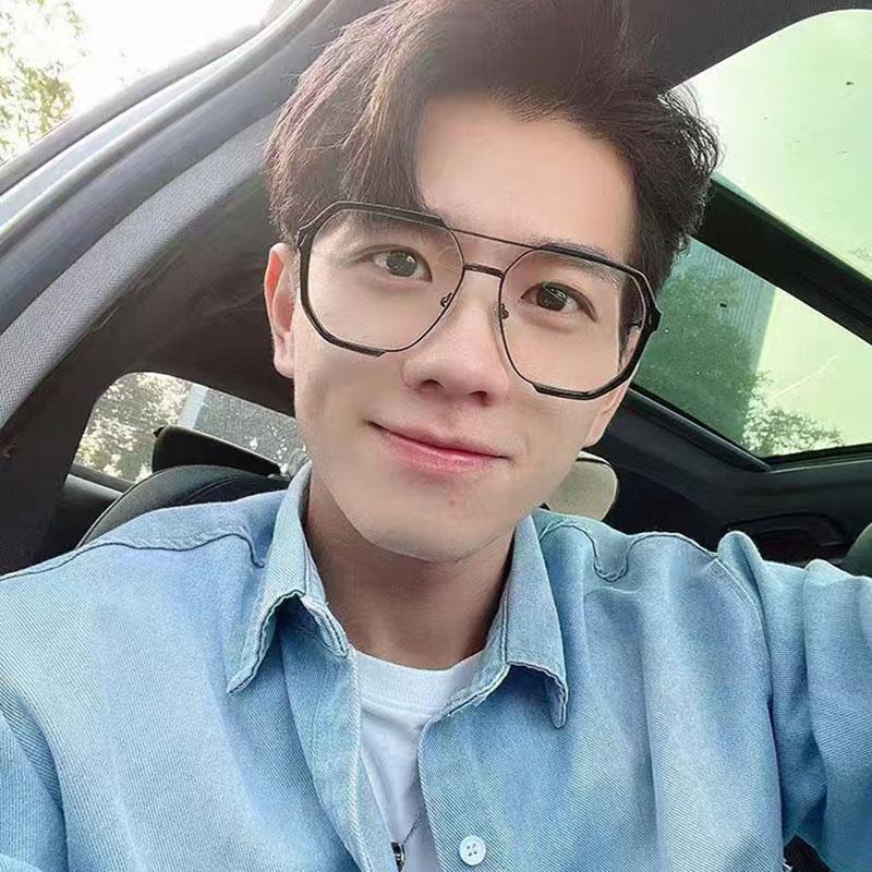 Fashion Polygon Sunglasses UV Protection for Men Women Korean Style Sun Glasses Trendy Unisex Shades