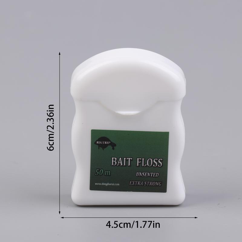 50M Karpfenfischerei Zubehör Köderfaden Griffe Pop-Up Boilies Halter Chod-Haar Ronnie-Rig Method Feeder Angelgerät Terminal