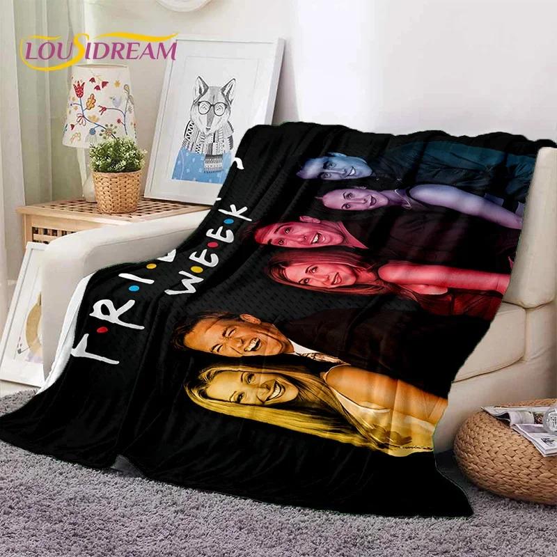 Latest Friends Classics TV 3D Soft Flannel Blankets,Throw Blanket Comfortable Blanket for Picnic Beds Sofa Home Bedroom Gift Kid