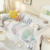 Cotton Linen Sofa Cover Printing Full Cover Four-season Universal Sofa Cover Anti-cat Scratch Sofa Towel Anti-slip Sofa Towel