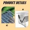 Folding Stainless Steel BBQ Camp Grill for Outdoor Picnic Professional with Carry Bag Portable
