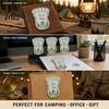 Die Cut Adhesive Paper 2PCS Big Foot Sticky Notepad with Self-adhesive Backing, Unique Die-cut Forest Pattern Non Residual Pads Memo Pads, Smooth