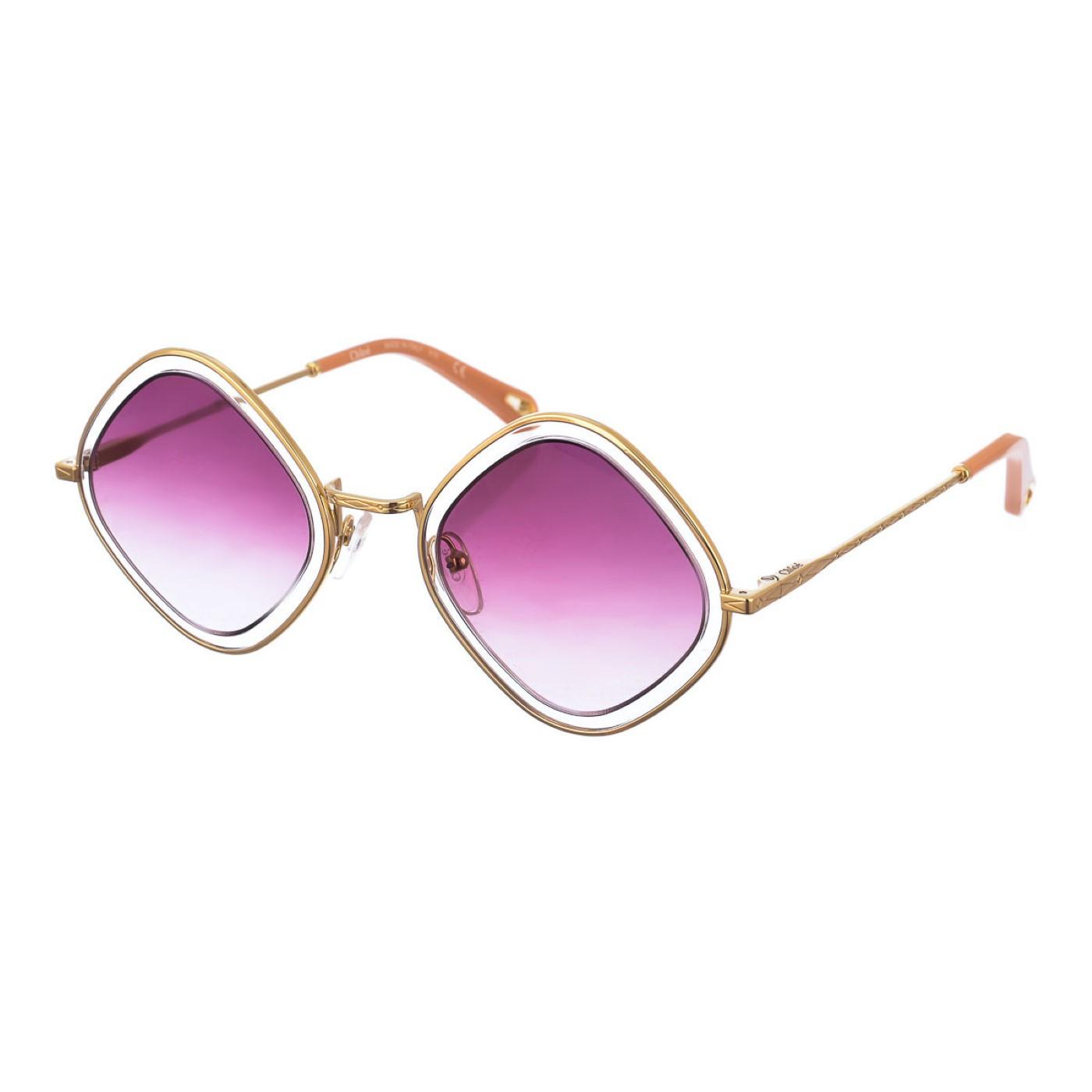 

Женские металлические солнцезащитные очки в форме ромба CE165S