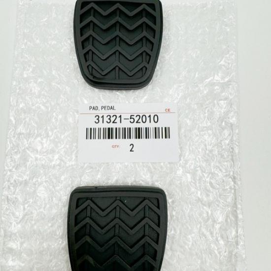 2PCS Brake Clutch Pedal Pad Cover for Toyota Corolla Matrix Yaris Tacoma Scion
