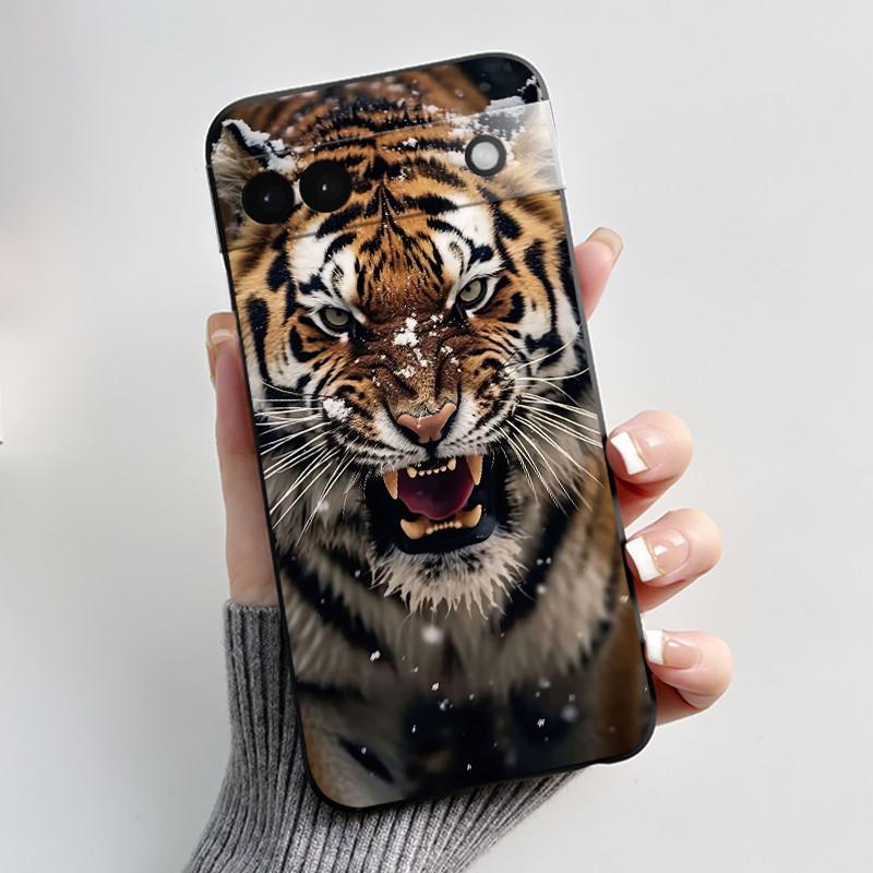 

Case For Google Pixel 6a Soft Silicone Black Case Popular Style Pattern Little Girl, Butterfly Casing Google Pixel 6 a Cover Google Pixel 6a