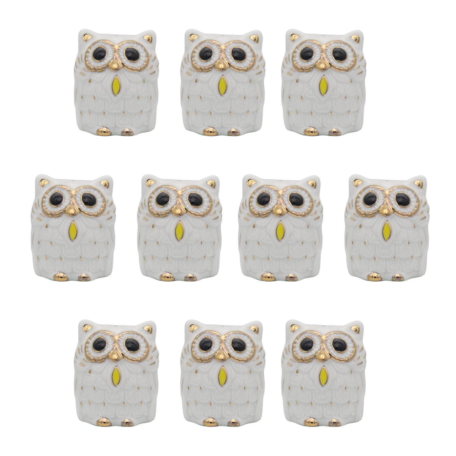 

Castle Enterprises Owl Ear Pegs (Small), 5.5cm Long, Set of 10, No Hardship - God of Learning in Europe, For Commercial Use