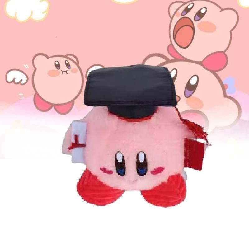 Graduation Gift Dr. Kirby Plush Toy Doll Claw Machine Doll 8-inch Short Plush Mouse Pp Cotton Stuffed Toy