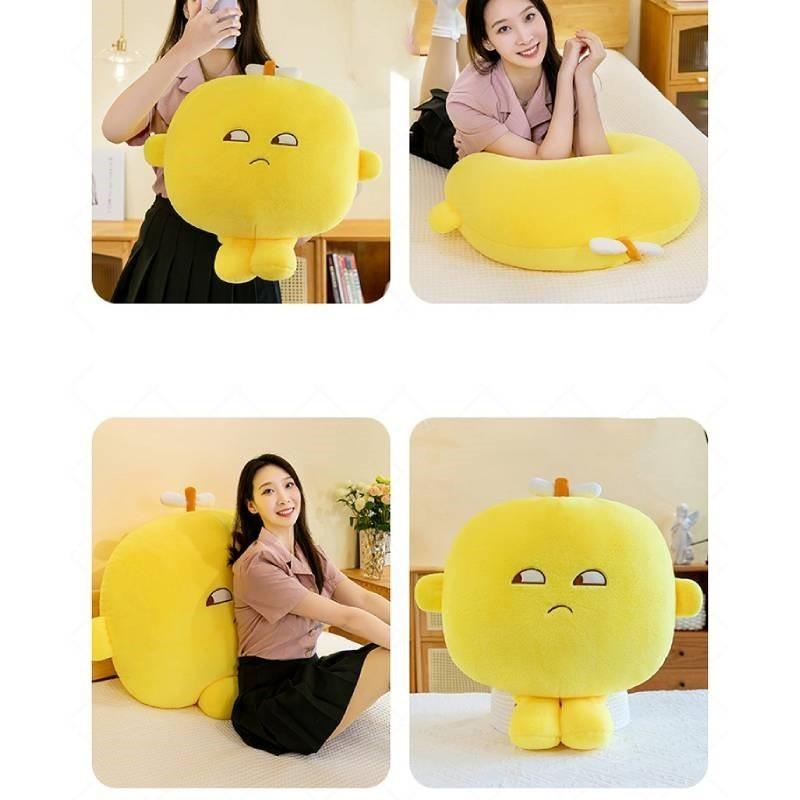 2024 New Lemon Jun Plush Toy Doll Wholesale For Children Cute Cartoon Plush Animal Pillow