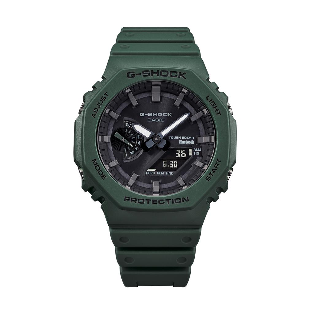 Casio Men's Resin 200M Water Resistant Shock Resistant Quartz Watch GA-B2100-3A