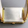 Used [Rare/Good Condition] Old Seiko Tank Square Gold Quartz Men's Watch