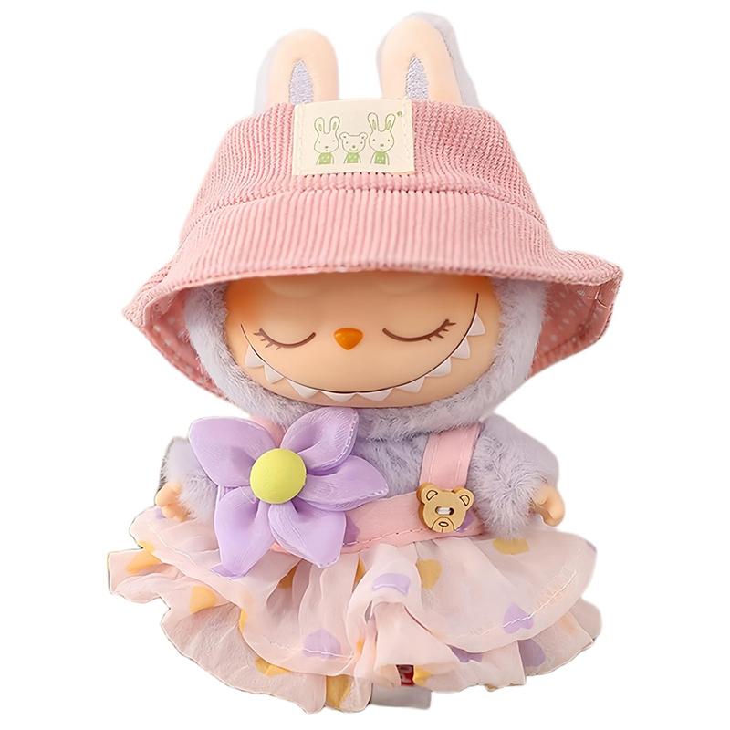 

3 Предмета Одежды Для Кукол Лабубу Аксессуары Стильный Кавайный Набор Наряд Подходит Для Куклы Лабубу 15 См 17 См Набор Одежды Для Куклы