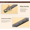 New triangle buckle leather belt - women's belt - versatile fashion decorative genuine leather belt