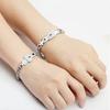 Edelstahl-Schloss für Schlüssel-Armbänder 2x Passende Armbänder Geschenk für Cou