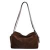 Niche High-end Sense Autumn and Winter Suede To Work Commuter Bag 2025 New Lazy Wind Shoulder Armpit Bag Tote Bag