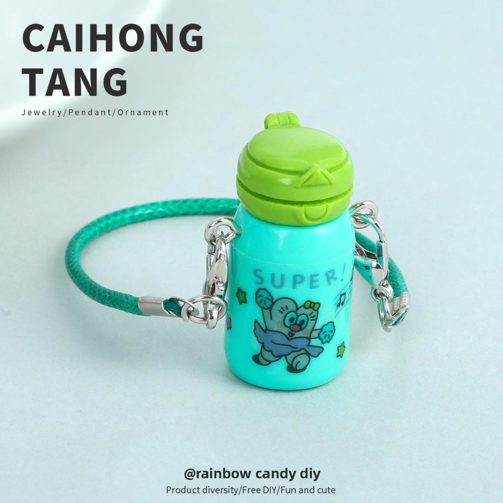 Ropa Labubu Doll Thermos Cup Model Mini Water Bottle Baby Bottle Pendant Accessories Doll Clothes Outfit Decoration