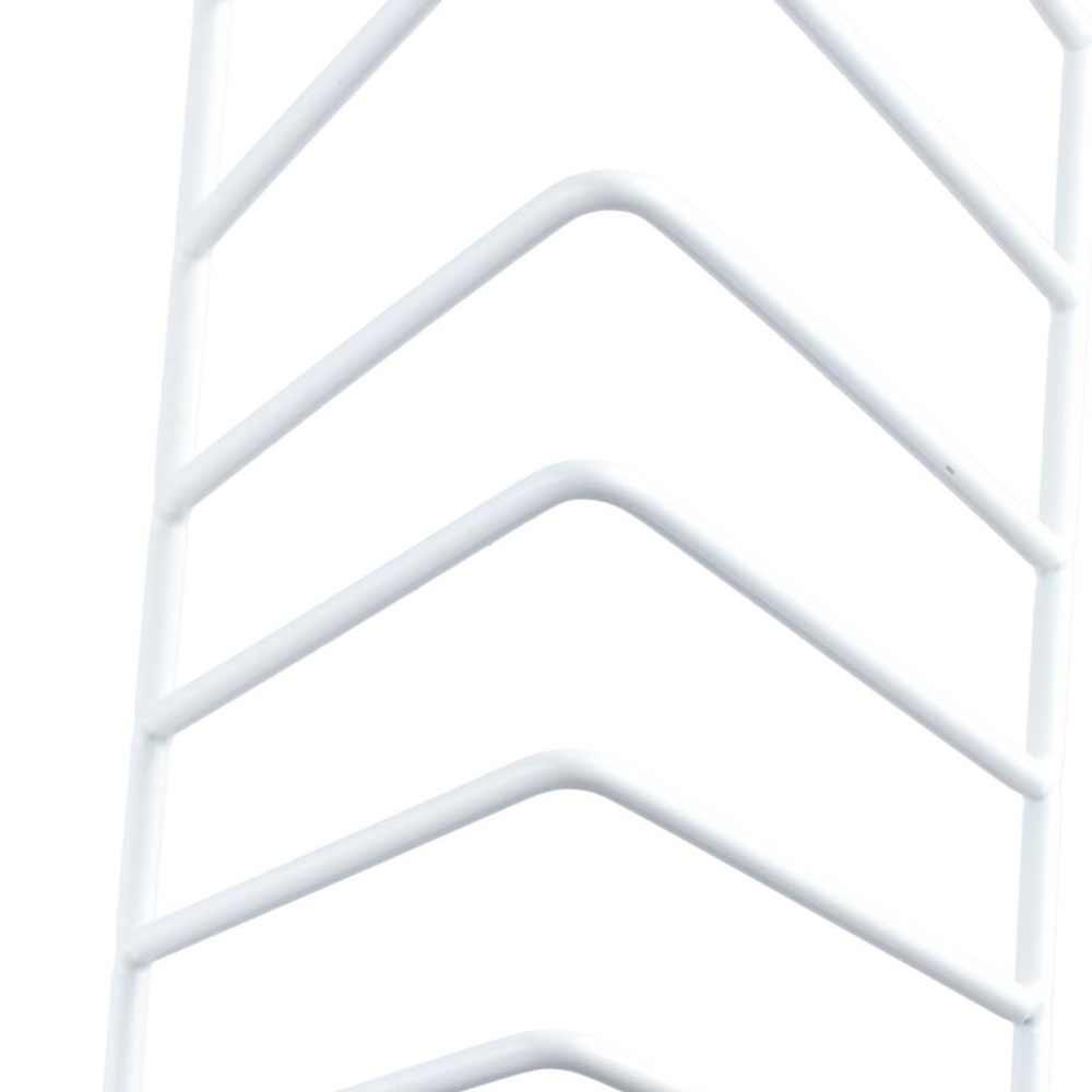 Desktop Organizer School Office Supplies Record Rack Book Holder Iron Book Stand Triangle Bookend