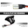 2PCS for Alfa 4C Ford KA Lancia Ypsilon Lybra Fiat 500L 500C 500 Abarth 500 595 695 LED Dynamic Side Marker Turn Signal Lights