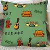1Pc Classic Tv Series Friends Pillow Case Square Pillow Cushion Cover Bedroom Sofa Room Decoration Casual Pillow Cover