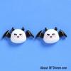 Halloween Resin Ghost & Pumpkin DIY Ornaments: Black Cat, Stickers, Hair & Phone Accessories