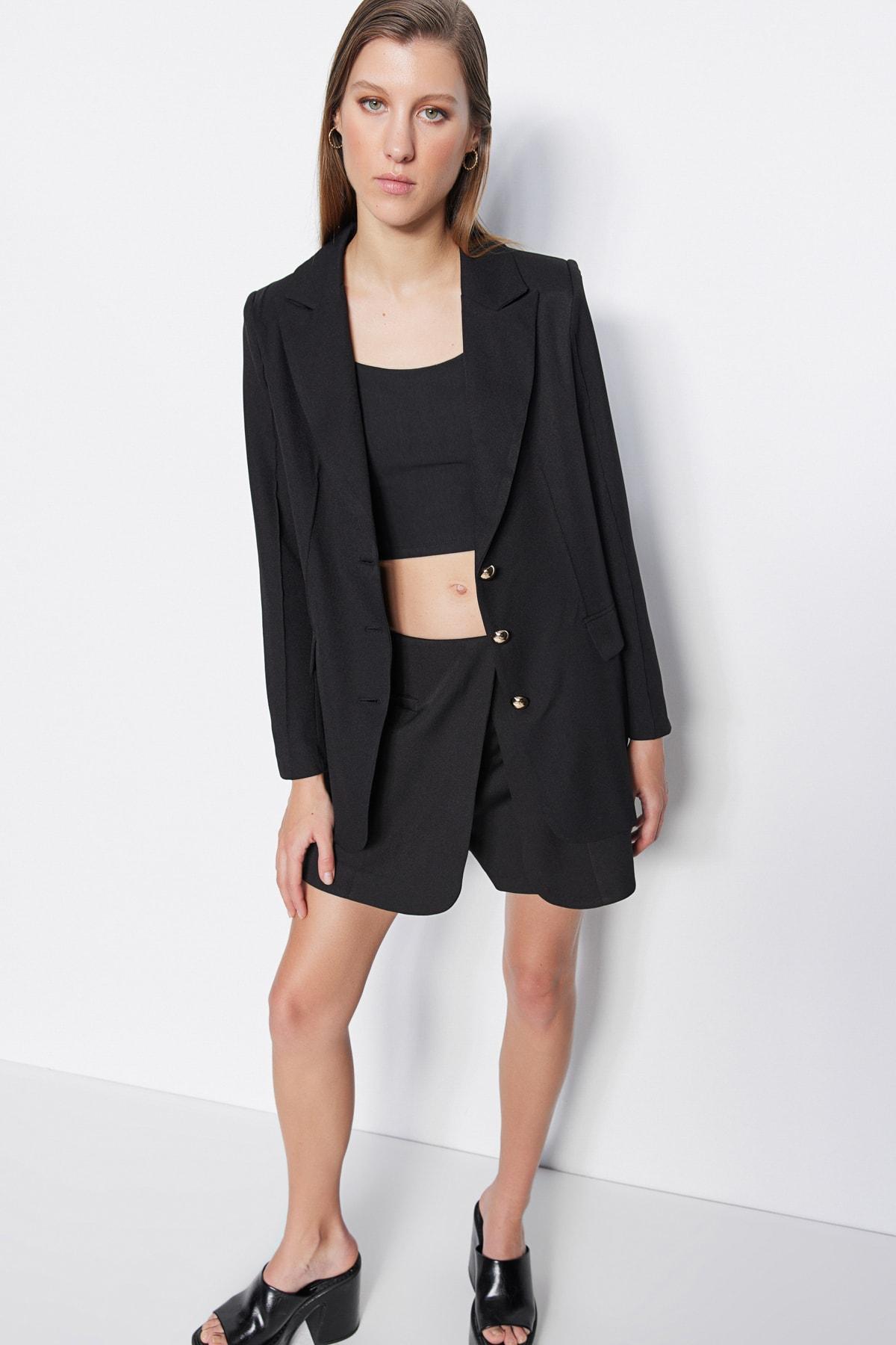 

Пиджак - Черный - Приталенный