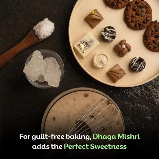 5:15PM Dhaga Mishri 910gm | Rock Sugar Crystals | Mishri Dhaga Pure Thread Crystal| Dhage Wali Mishri | Candy Thread Crystals – 910gm