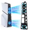 Chladicí ventilátor s LED světlem pro Playstation 5 Slim Disc a digitální edice Chladicí systém Chladič Základna Pro PS5 Slim Příslušenství