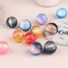 10Pcs Children Planet Bouncy Ball Toy Starry Sky Elastic Rubber Solid Jumping Ball Kids Party Toys Gift