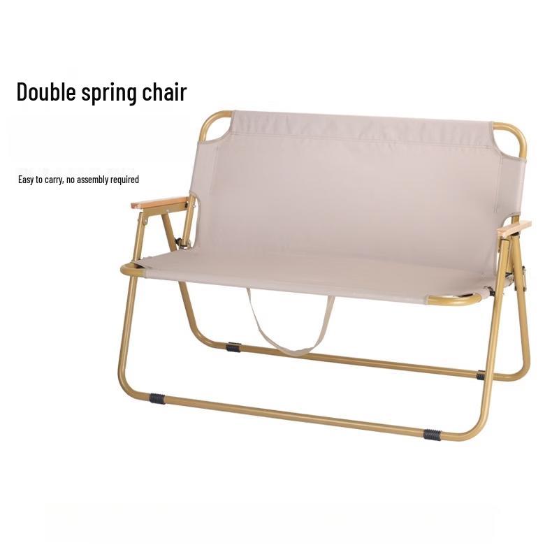 OIMG Outdoor Double Spring Camping Lounger