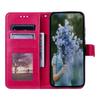Stand Cover for Xiaomi Redmi 12 4G PU Leather Mandala Flower Imprint Wallet Phone Case with Strap