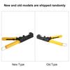 Ratcheting Crimper PP Heat Resistant Handle Adjustable Electrophoresis Cold Rolling Terminal Crimper Ratcheting Crimper