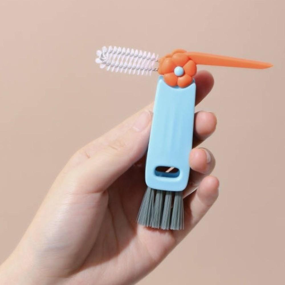 Mini Straw Cleaning Brush Silicone Cup Lid Cleaning Brush Appliance Maintenance
