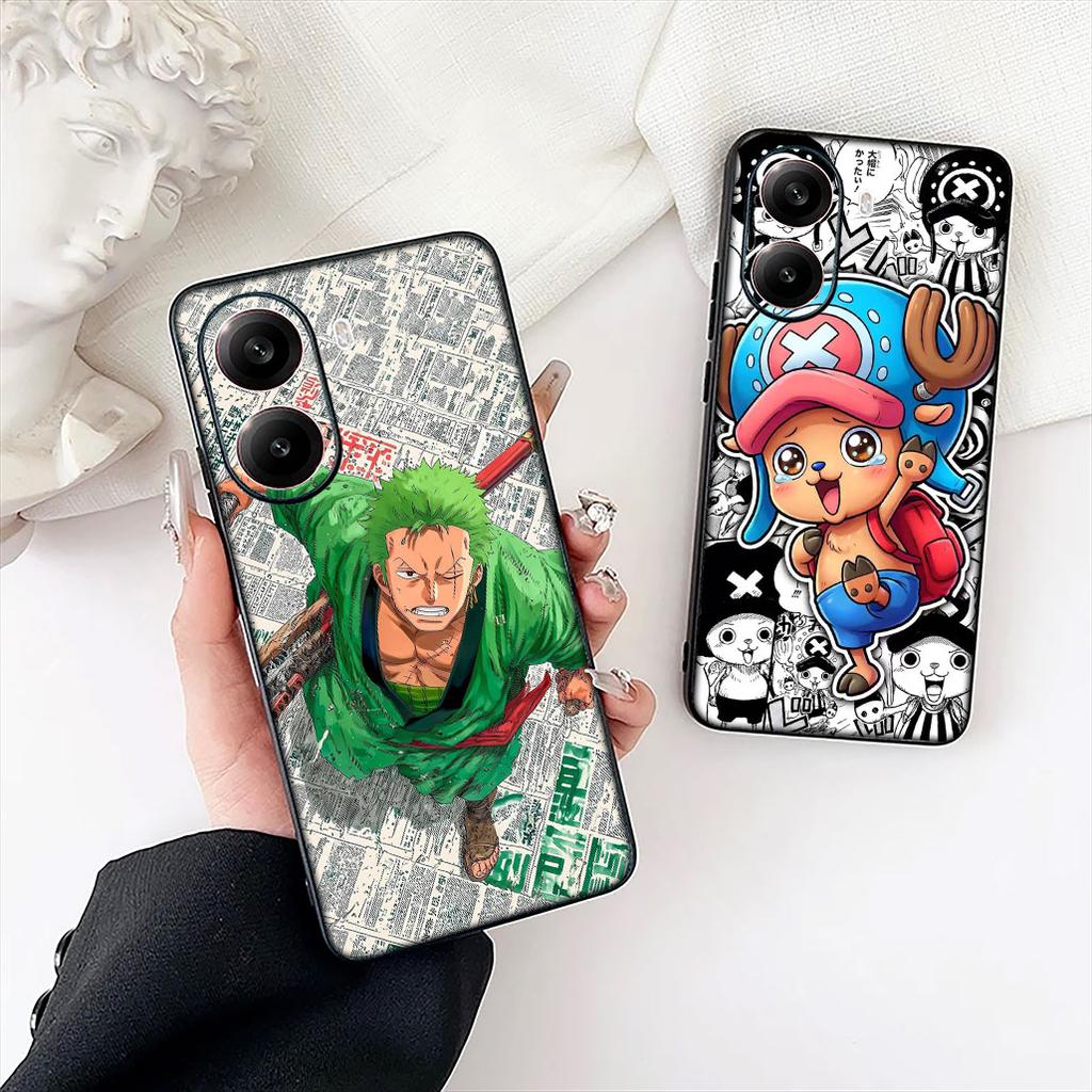 One Piece Roronoa Zoro Luffy Tony Chopper for Motorola Moto E13 E20 E32 E22 E14 E15 G32 G60 G72 G7 G8 G82 G9 Plus Power Case