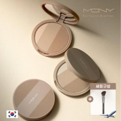 MACQUEEN NEWYORK FAKE UP 3 COLOR SHADING 9g + SAHDING BRUSH