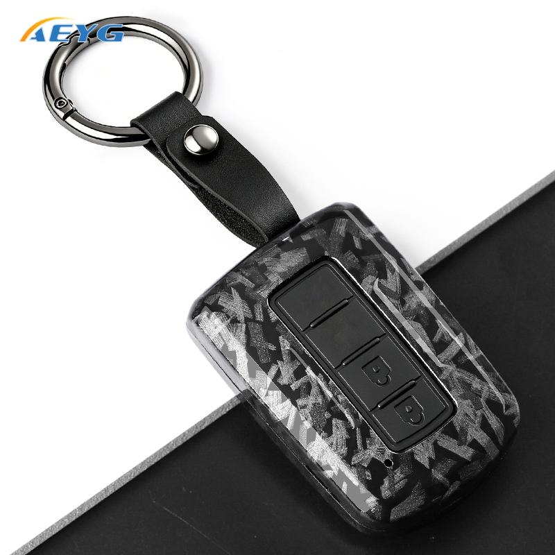 2 3 4 Buttons Abs Car Remote Key Cover Case Shell For Toyota Camry Corolla Rav4 Highlander Avalon Protector Keychain Accessories