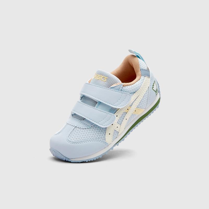Asics Breathable Mesh Arch Support Reinforced Soft Sole Non-Slip Velcro Anti-Collision Shoe Kids Sneakers 1144A454-020
