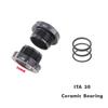 ITA Bike Bottom Bracket Ceramic Bearing 24mm DUB 29mm 30mm Crankset Spindle Italian Thread MTB Road Bike