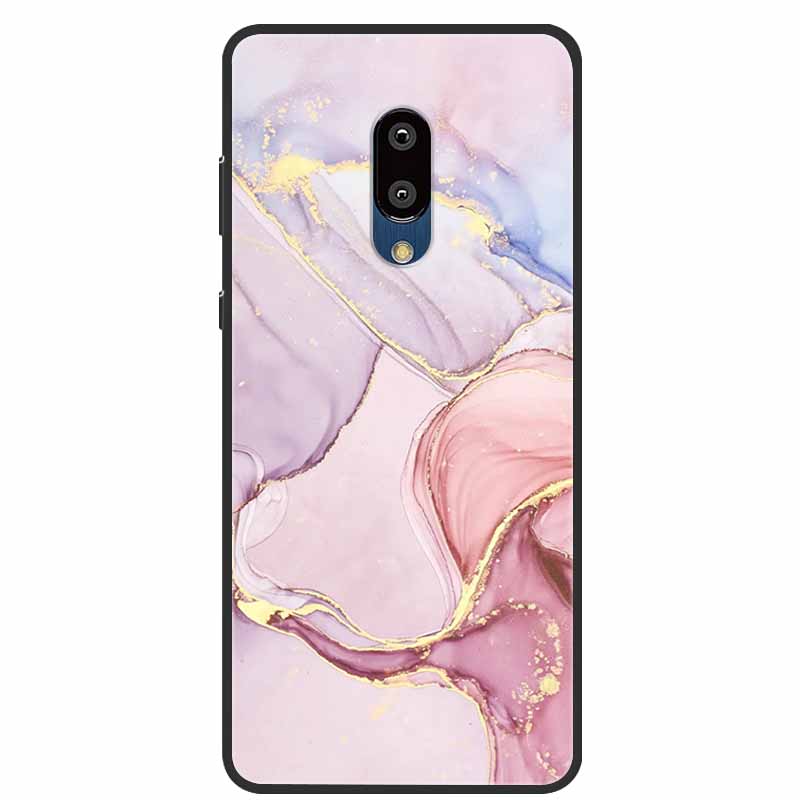 For Sharp Aquos Zero 2 Case Bumper Marble Silicone TPU Soft Phone Cover For Sharp Aquos Zero2 SH-Z20 SHV47 Case Cartoon Funda