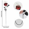with Skeleton Hands Halloween Flowers Realistic Simulation Decorative Floral Bouquet Plastic Artificial Roses Gothic Fake Flower