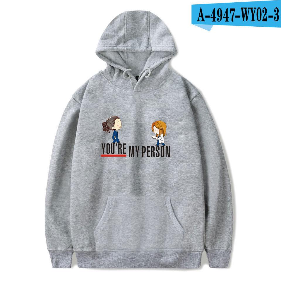 Unisex Grey's Anatomy Hoodie - Stylish Hooded Sweatshirt for Winter