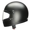 LEAD Industries Motorcycle Full Matte Metallic Free Size Removable Mesh Suitable for All Engine Displacement Sizes RX-100RII Helmet, Face, Black,