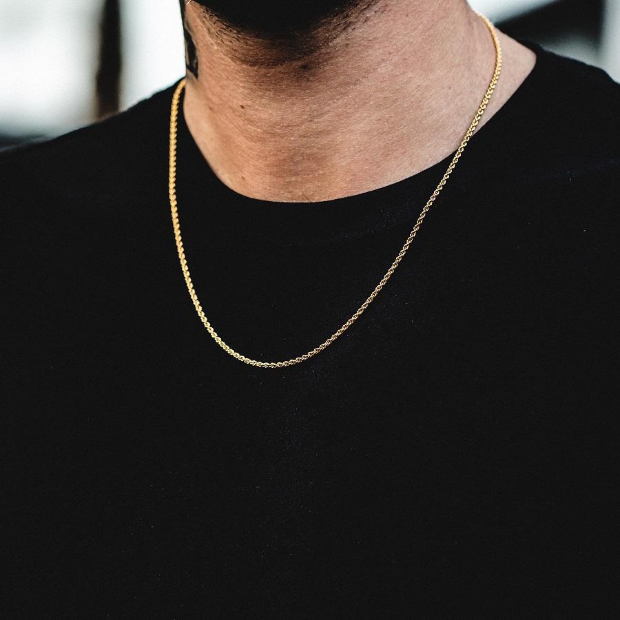 Buy Fashion Necklace Rope Chain 3mm 